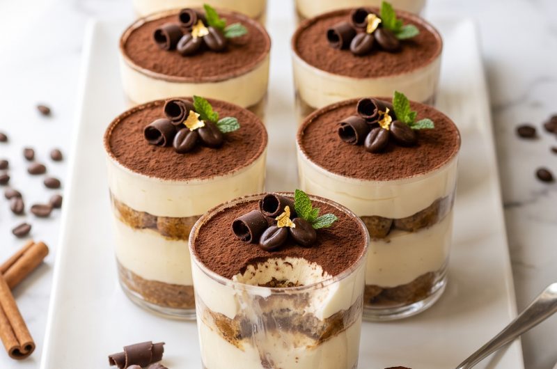 Ultimate Mini Tiramisu Desserts