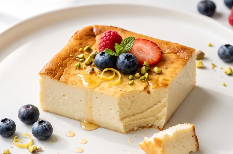 Delicious Baked Yogurt